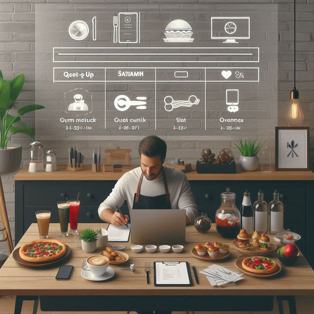 Mise en place rapide compte restaurant